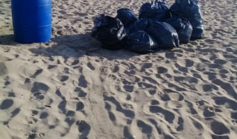 TAREAS DE LIMPIEZA EN PLAYA A LO LARGO DE TODA LA CIUDAD